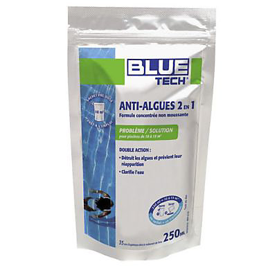 Anti algues unidose 10-15 m3, 250ml