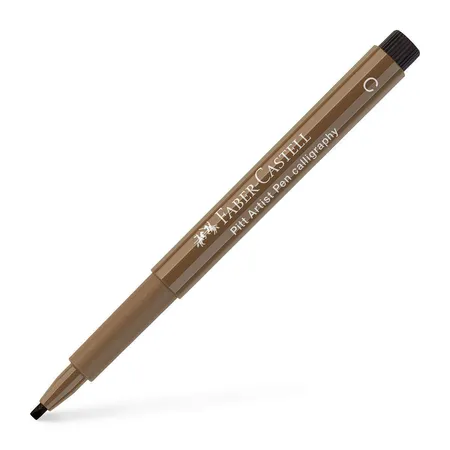 Faber-Castell Tuschestift Pitt Artist Pen Calligraphy, 2,5 mm, nougat