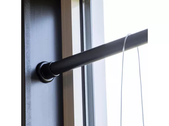 Barre téléscopique pour supports à plantes 216 cm