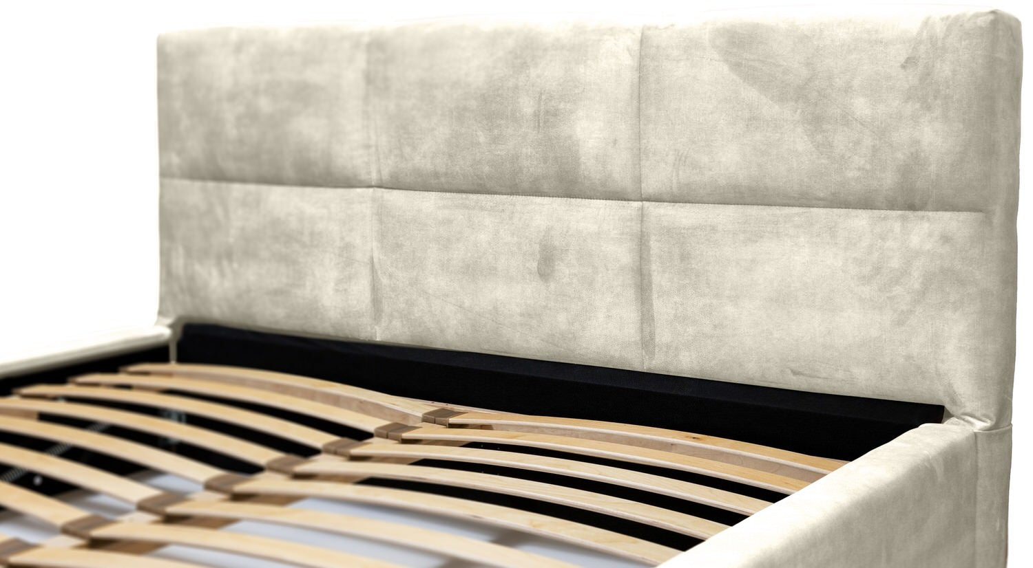 Trae Mobler Porto 180 x 200 cm Gestoffeerd Bed Zand