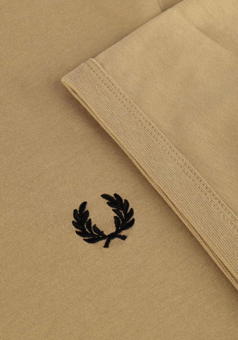 FRED PERRY camel fred perry t-shirt ringer t-shirt