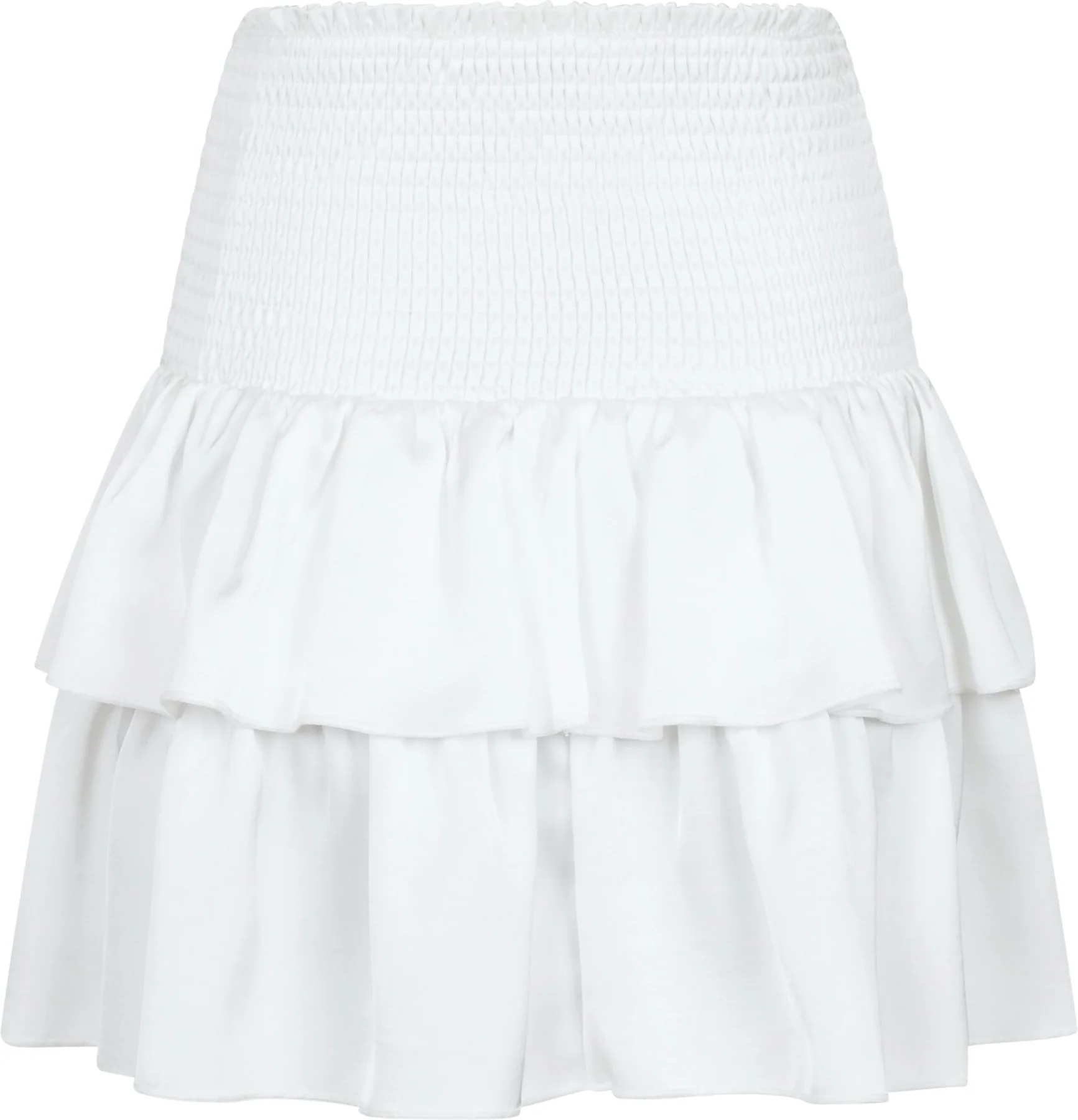 Neo Noir Carin Heavy Sateen Skirt white