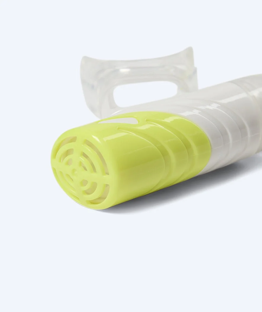 Watery full-dry snorkel til børn - Triton 2.0 - Gul