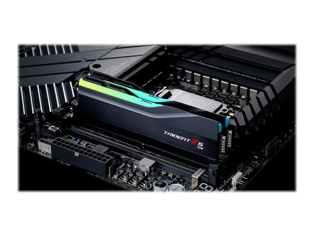 G.SKILL Trident Z5 RGB - DDR5 - sæt - 32GB: 2 x 16 GB - DIMM 288-PIN - 6400 MHz - CL32 (32-39-39-102) - 1.40 V - ikke bufferet - ikke-ECC