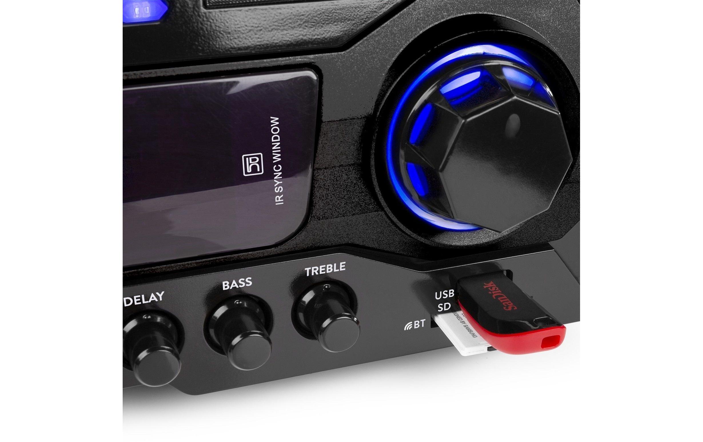 Endstufe AV4602-Kanal-Verstärker mit Multimedia-Player
