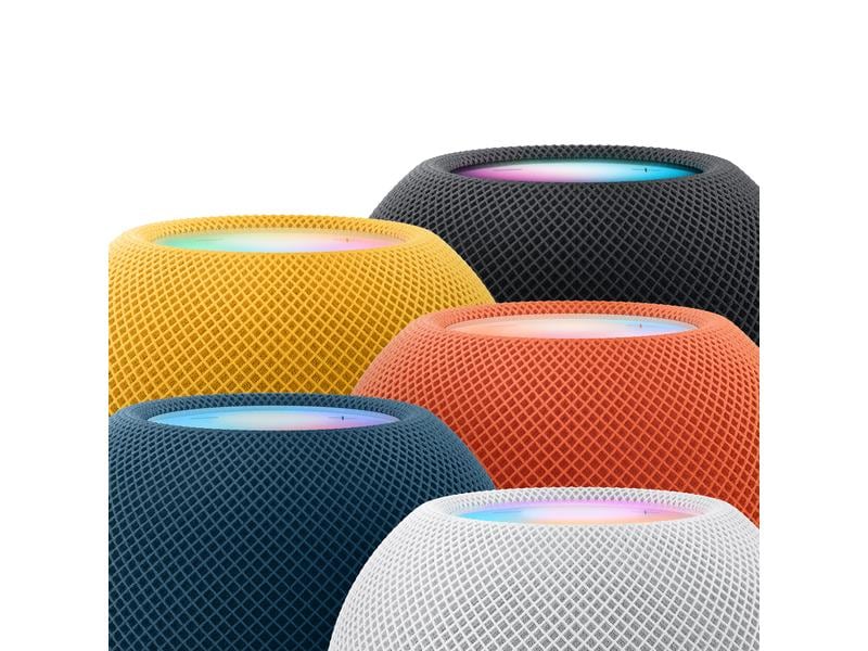 Apple HomePod mini Orange Smarter Lautsprecher im Mini-Design mit Smart Home- und Sprachsteuerung
