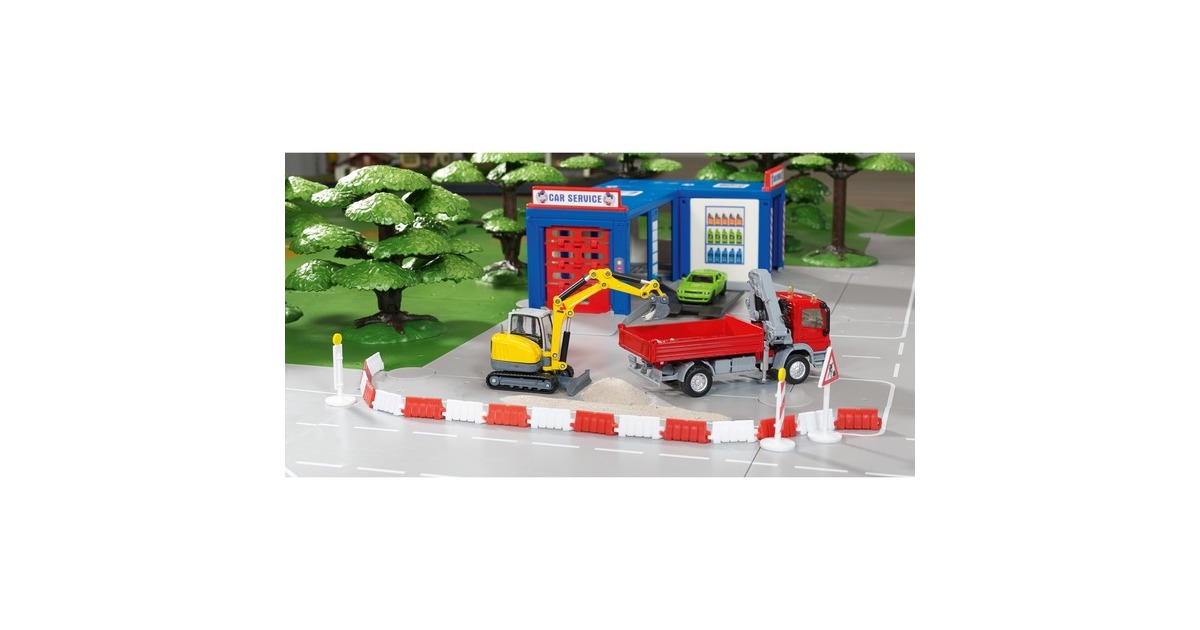 SIKUSUPER Wacker Neuson ET65 rupsgraafmachine  Modelvoertuig