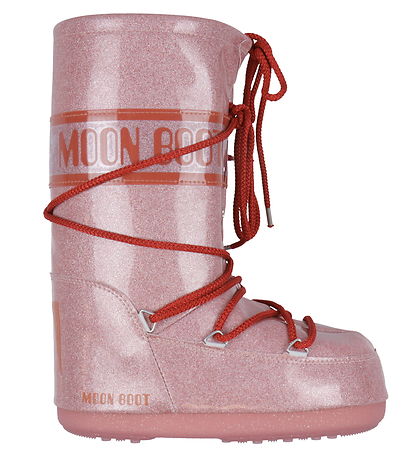 Moon Boot VinterStøvler - Icon Glitter - Pink