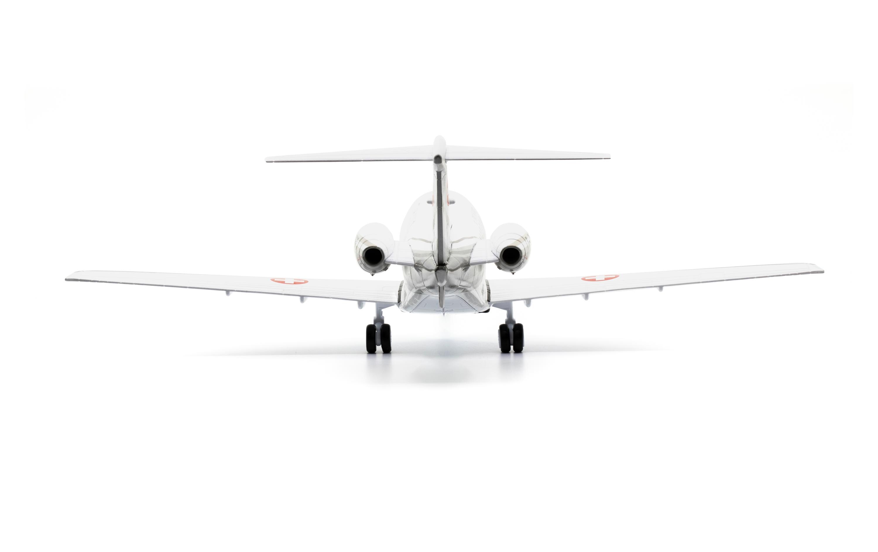 PC-24 Bundesrat-Jet Swiss Air Force 1:72Militärflugzeug Modell