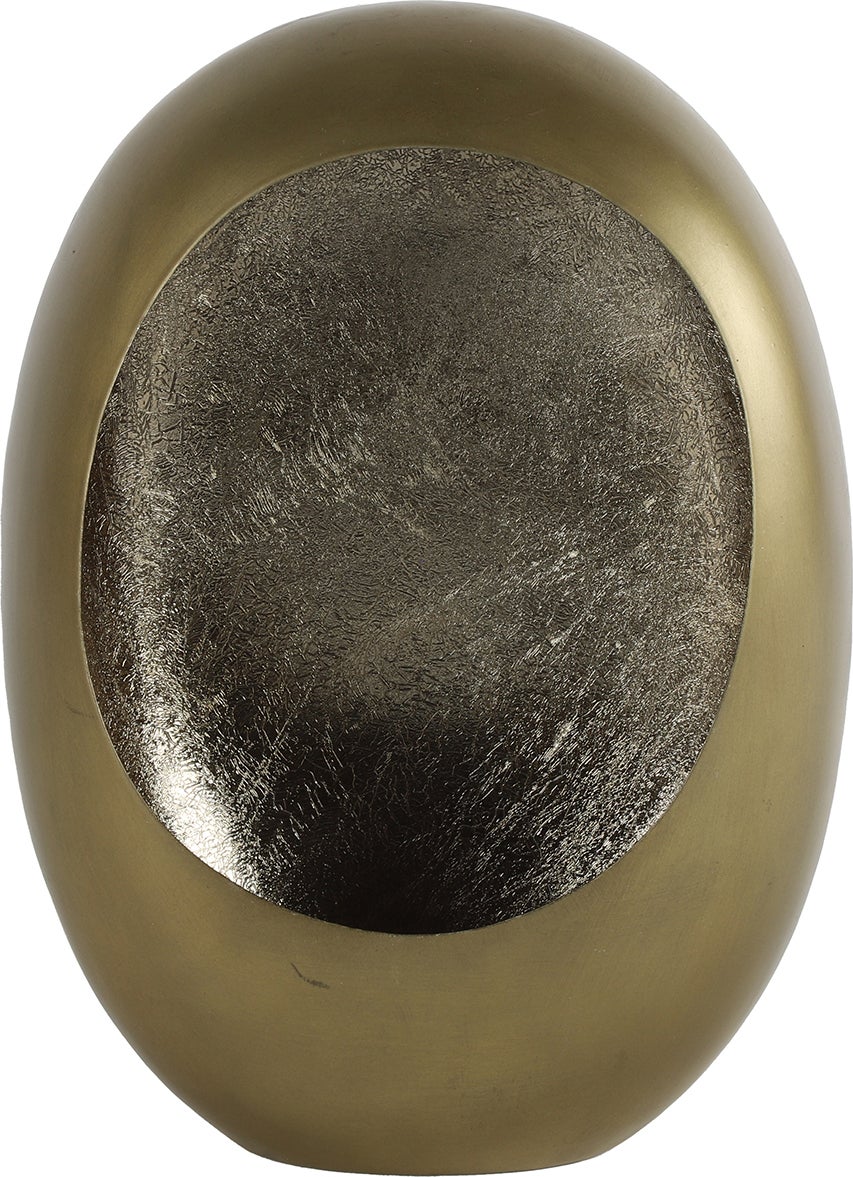 Countryfield waxinelichthouder Eggy koper 11,5 x 21 x 29 cm