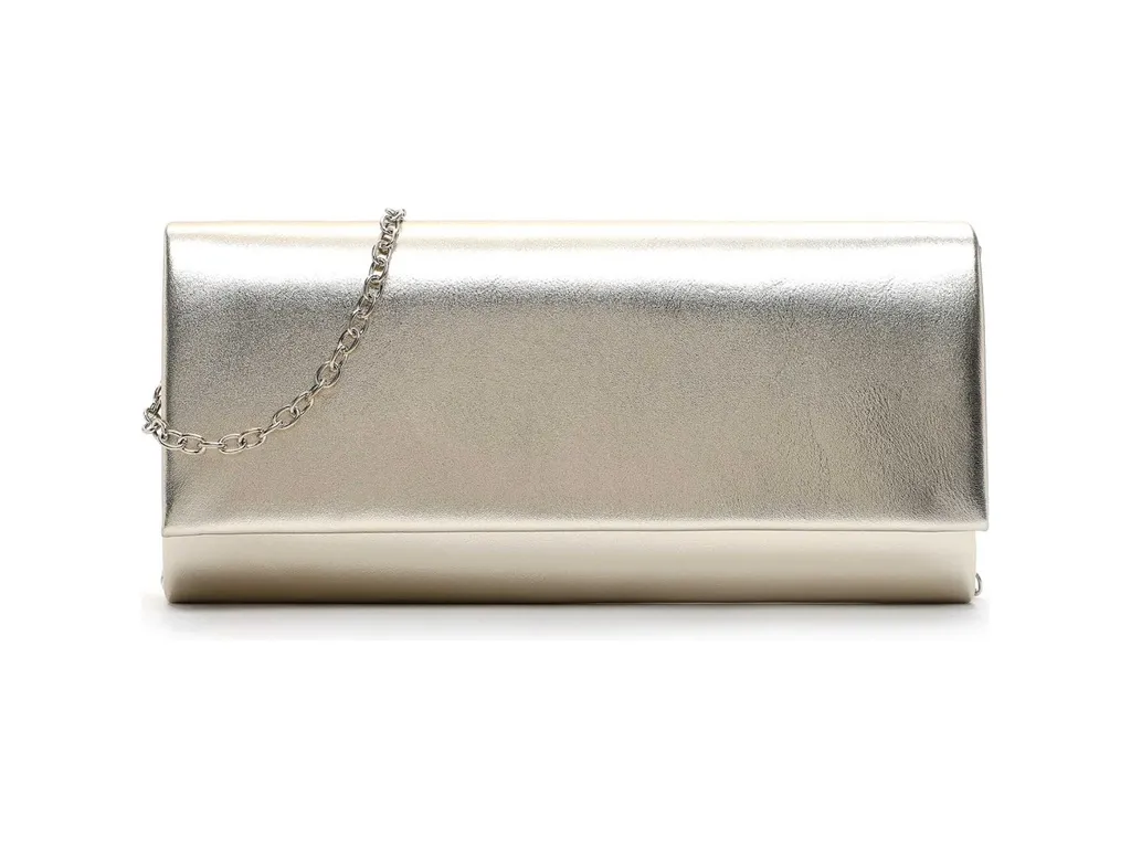 TAMARIS Clutch / Abendtasche Gold Lederimitat