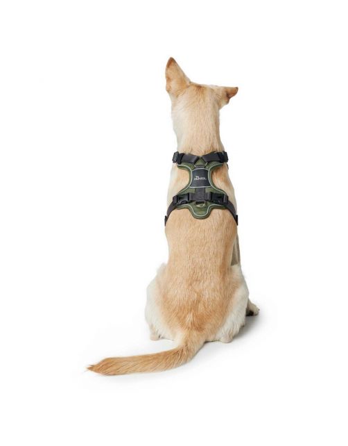 Hunter Harnas Divo Groen&Grijs - Hondentuig