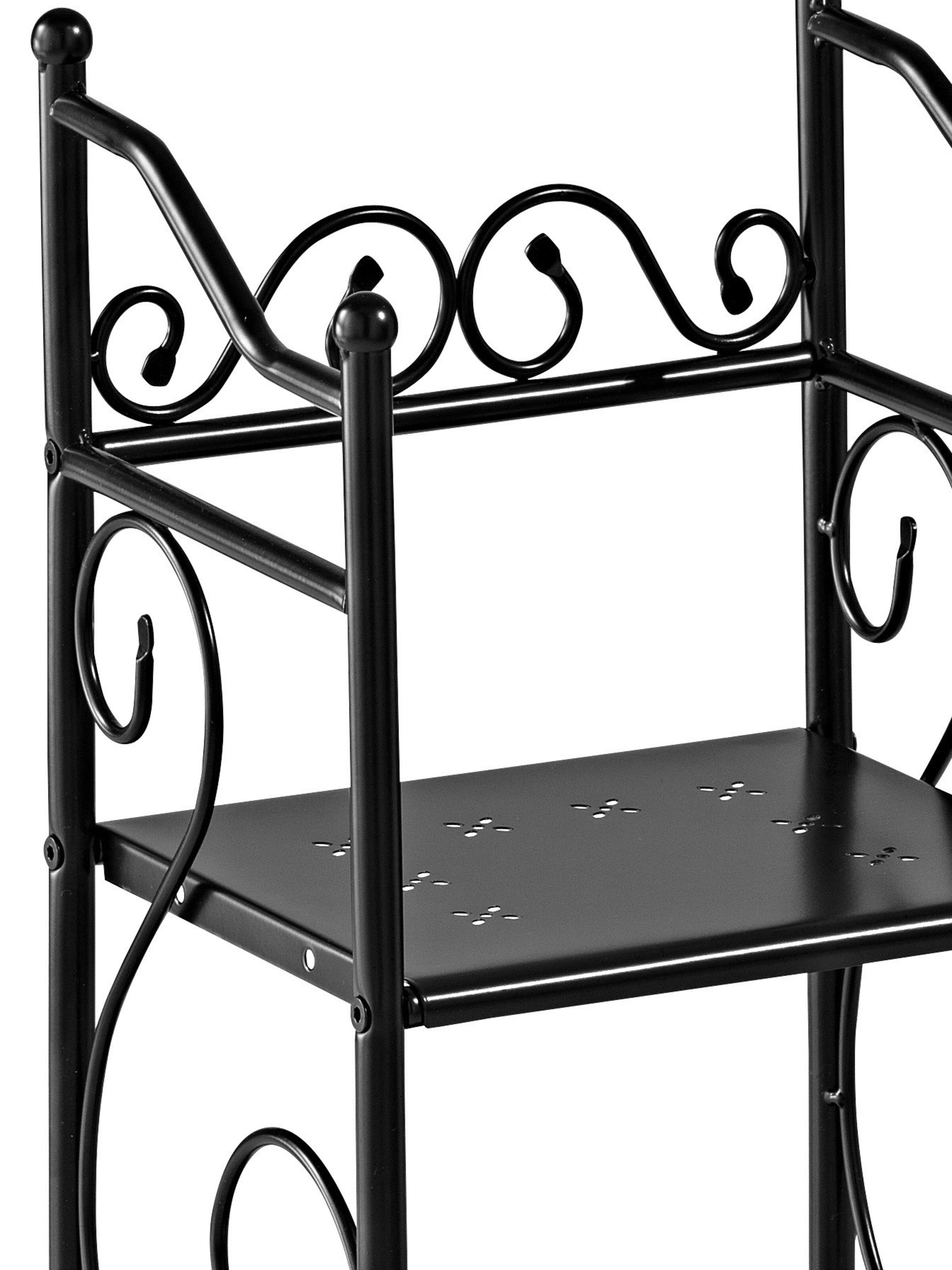 heine home Regal in schwarz