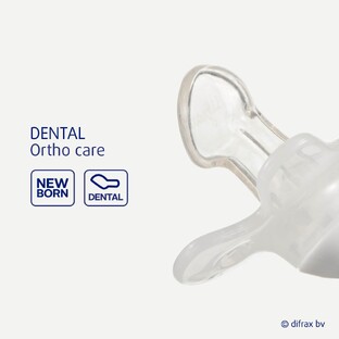 Difrax Fopspeen Dental Newborn - Pure Ice 1ST
