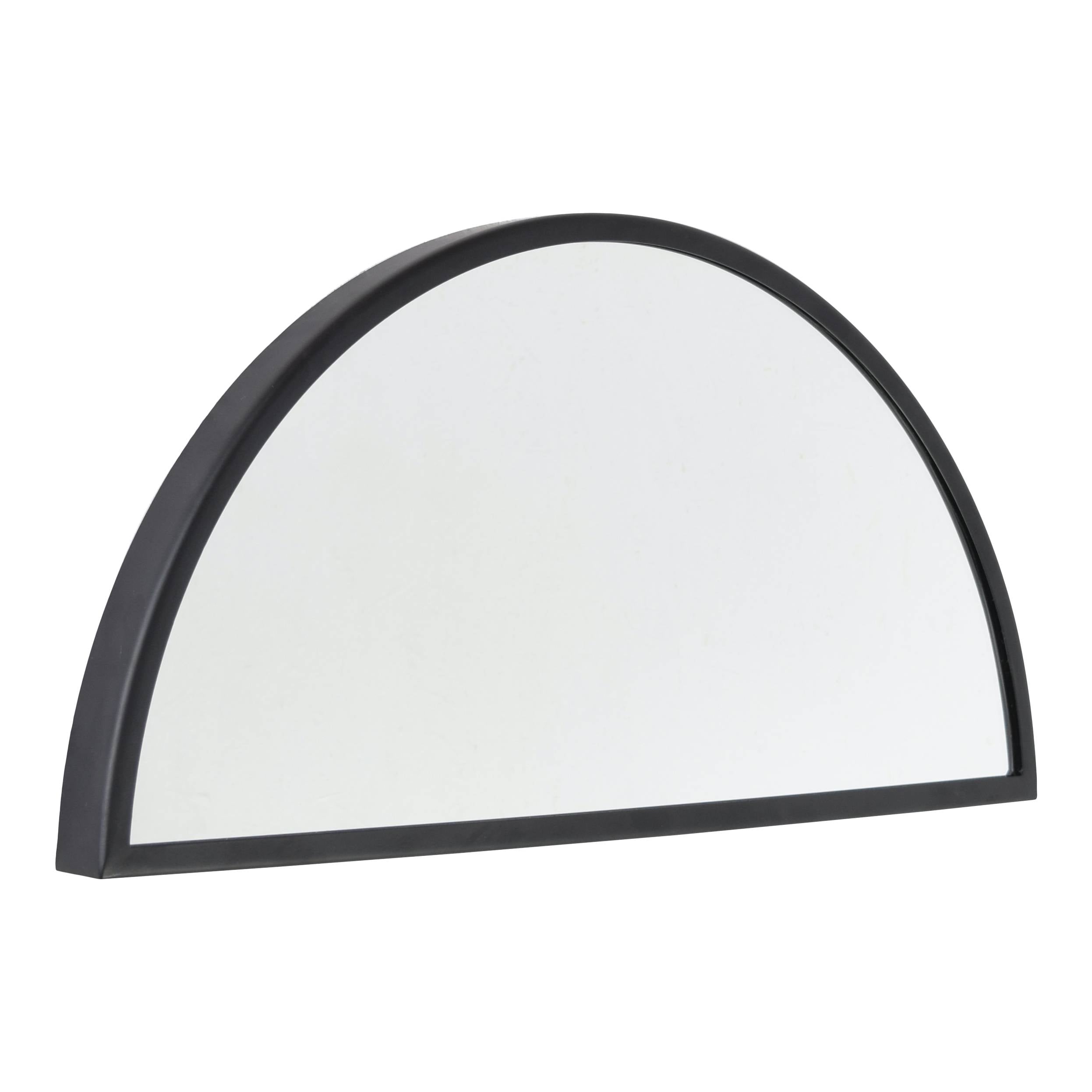 LOFT42  Mirror Spiegel Half Rond - Zwart - Metaal - 60x31