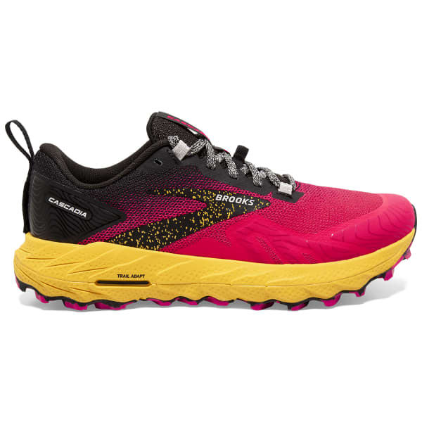 Chaussure trail BROOKS CASCADIA 17 W DIVA PINK/BLACK/LEMON CHROME