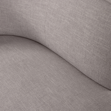 WOOOD Fauteuil Hazel links greige