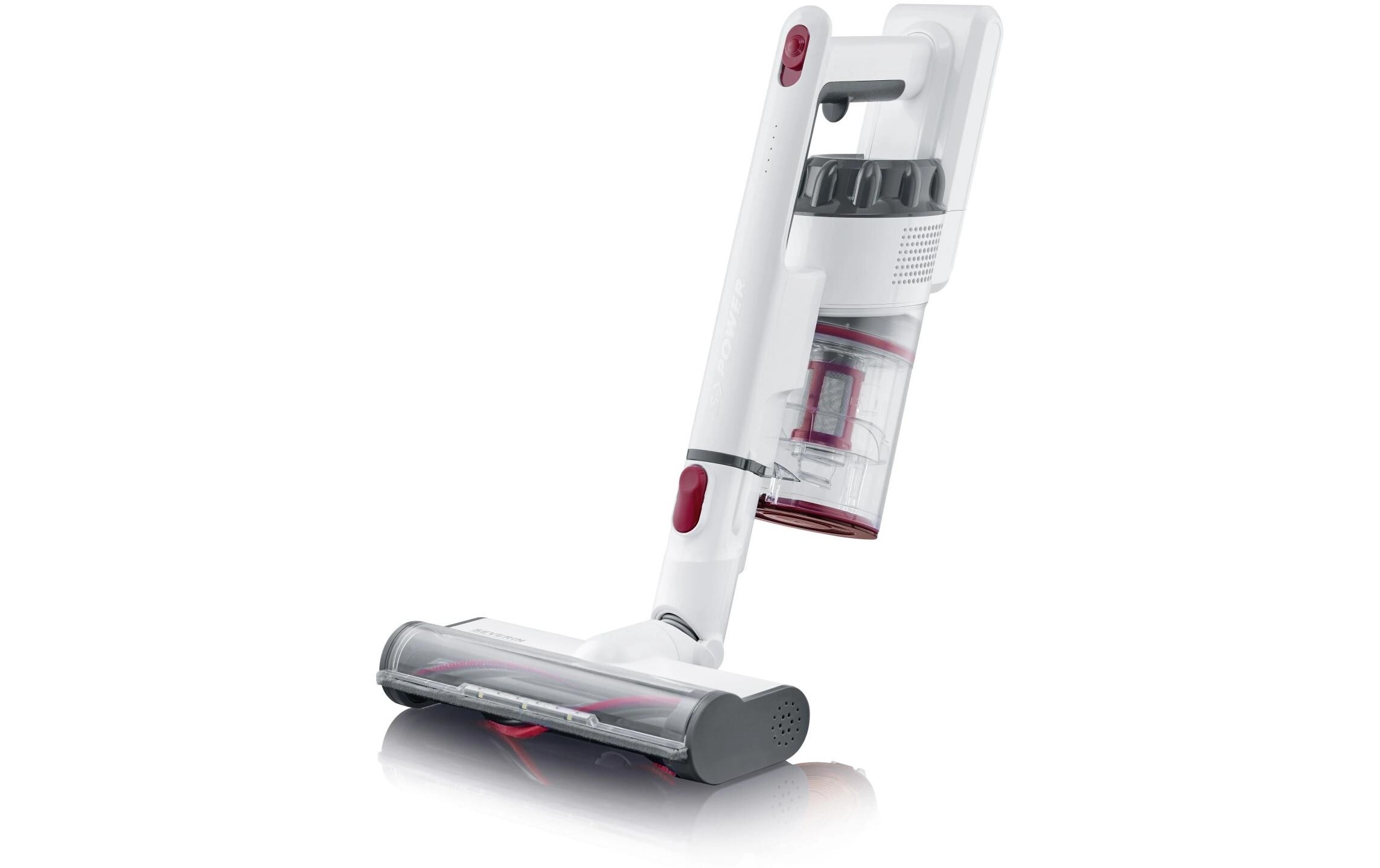 Akku-Hand- und Stielsauger HV 7152 Rot/Weiss<br>Kabelloser Hand- und Stielsauger