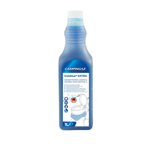 Instablue Extra Fluido para Vaso Sanitário 1L (Fórmula Concentrada para Eliminar Resíduos)
