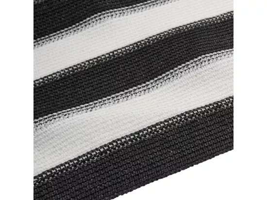 Filet brise-vue anthracite et blanc 1,5x50 m PEHD 150 g/m²