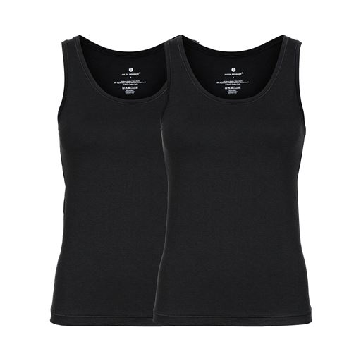 JBS 2-pak Singlet Top, Black, XL