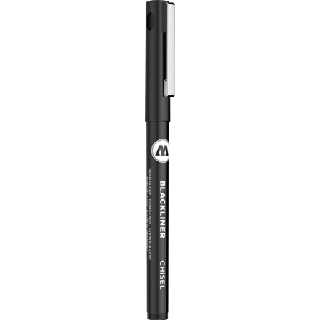 Molotow Blackliner Chisel by MolotowFineliner - signalschwarz - Chisel