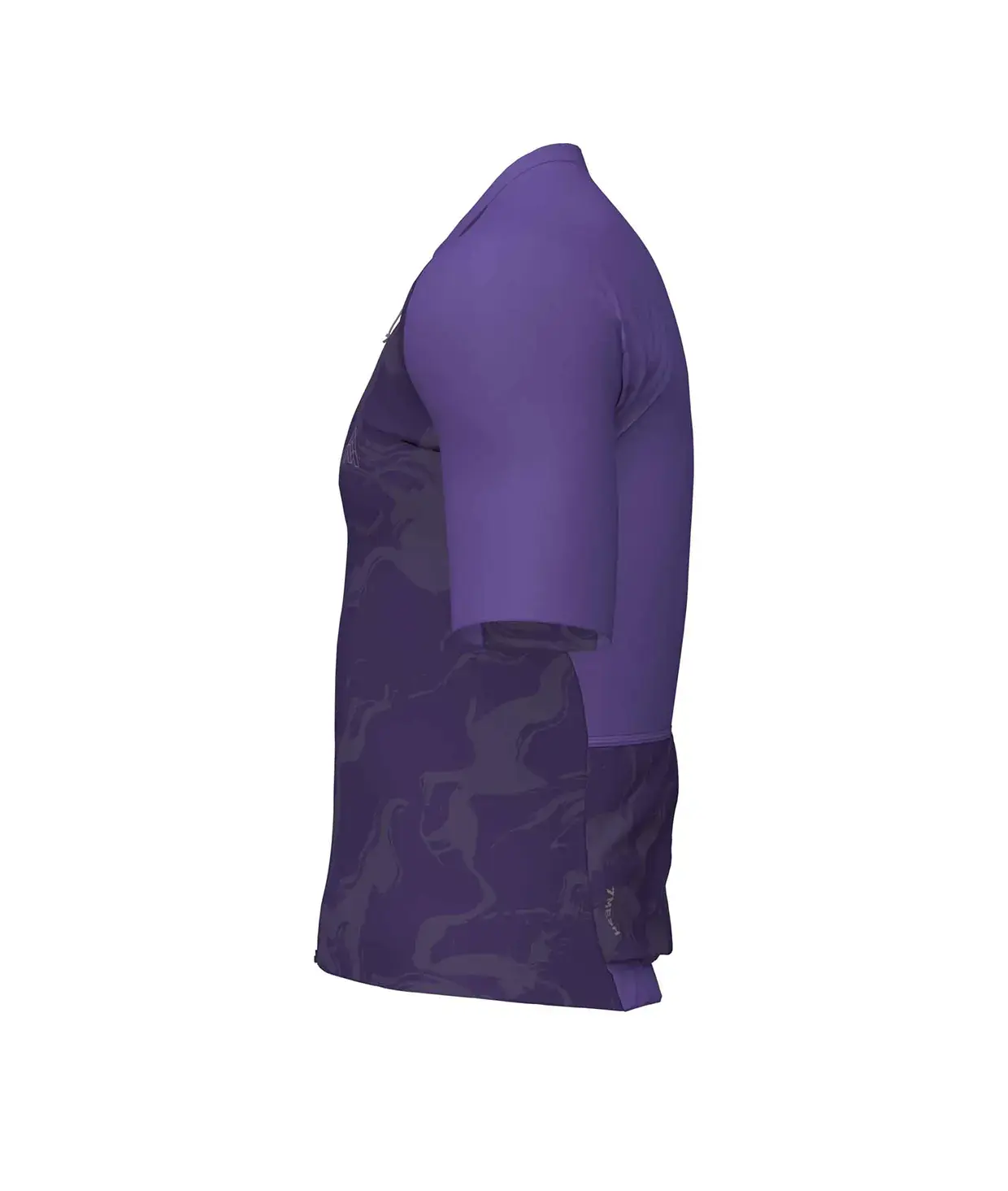 7mesh Pace Fietsshirt Korte Mouwen Paars Heren