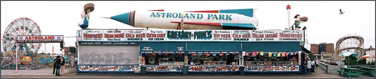 Astroland Park, Coney Island by James & Karla Murray - Limited Edition. Edition of: 100. Signed.