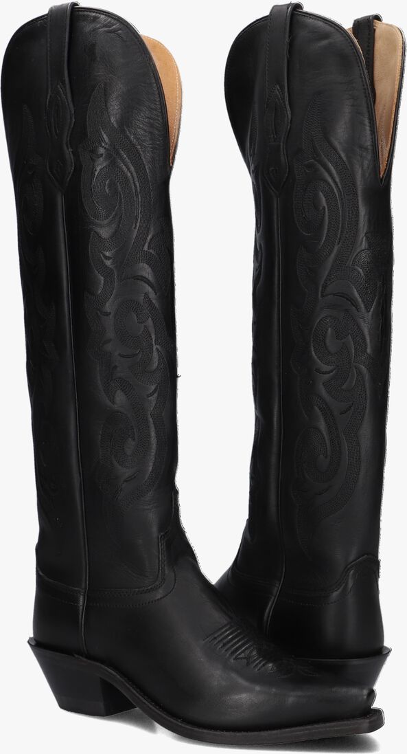 BOOTSTOCK zwarte bootstock cowboylaarzen black treasure women