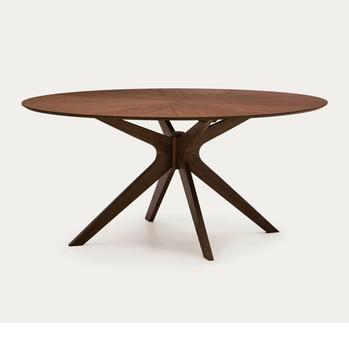 Kave Home Naanim Eettafel 180 x 110 cm - Walnoot