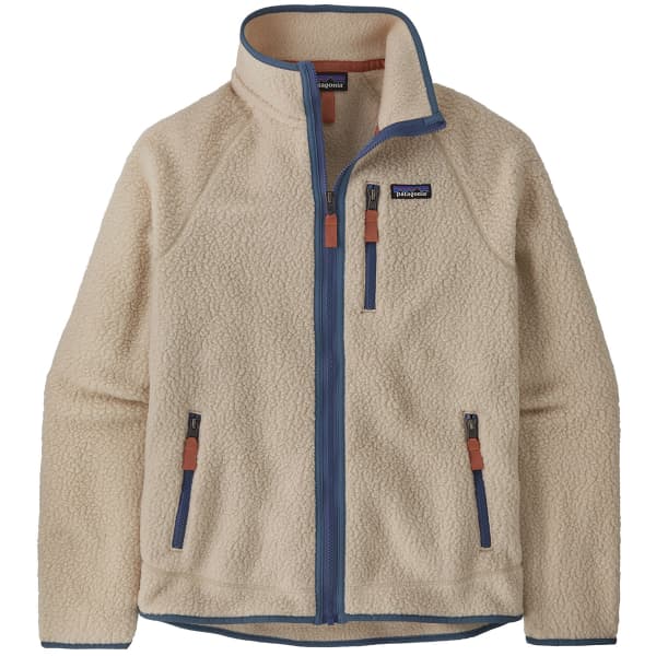 Veste polaire PATAGONIA M'S RETRO PILE JKT DARK NATURAL W/UTILITY BLUE