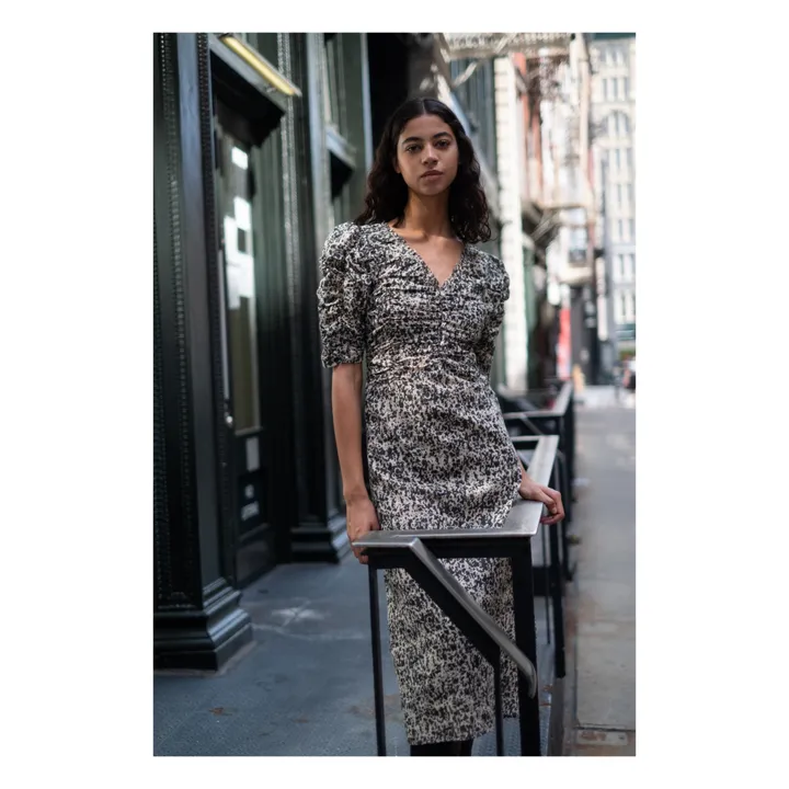 Sea NY Robe Gia Ruched | Noir