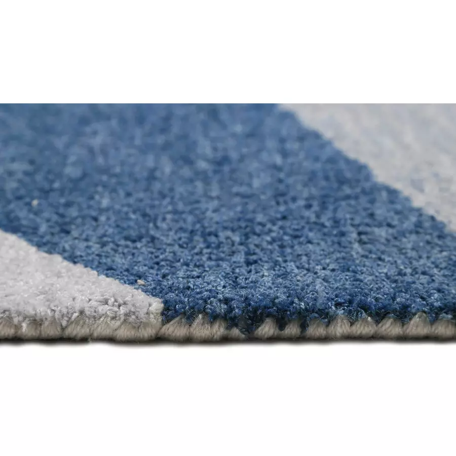 Wecon home Kurzflorteppich Next Time 2.0 blau