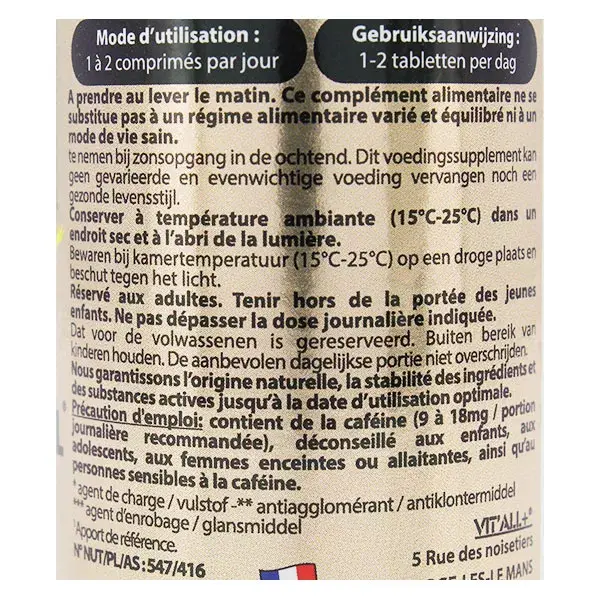Vit'all+ Boost Vital 30 comprimidos