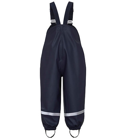 Didriksons Regenhose m. Träger - PU - Spritzermann - Navy