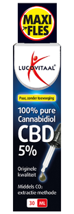 Lucovitaal Cannabidiol CBD Olie 5% 30ML