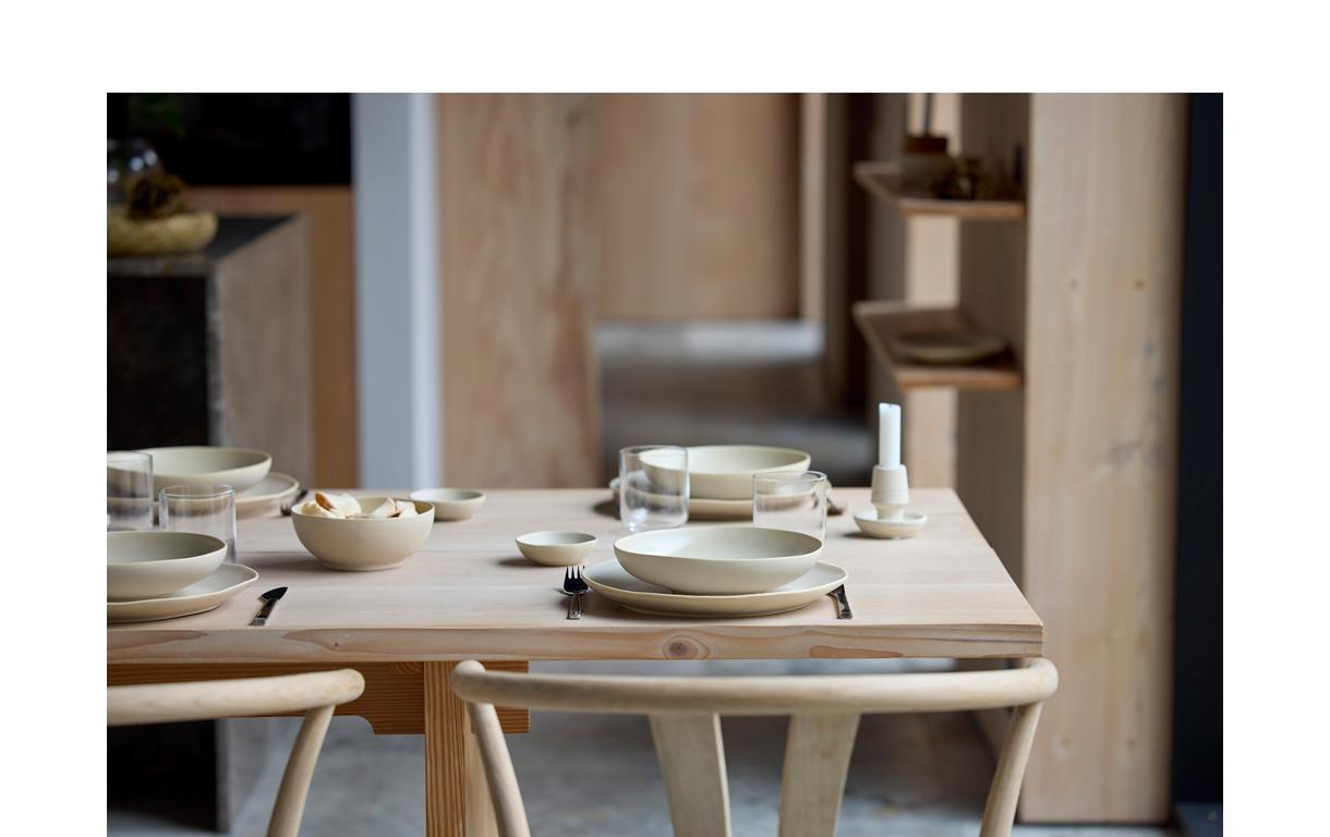 Saucenschale Shoku 9 cm, 6 Stück, BeigeSchalen-Set aus Steinzeug