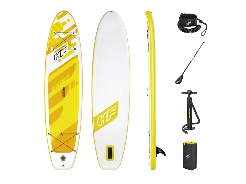 Hydro-Force SUP Paddle Board 3.20m x 76cm x 12cm  Aqua Cruise sæt