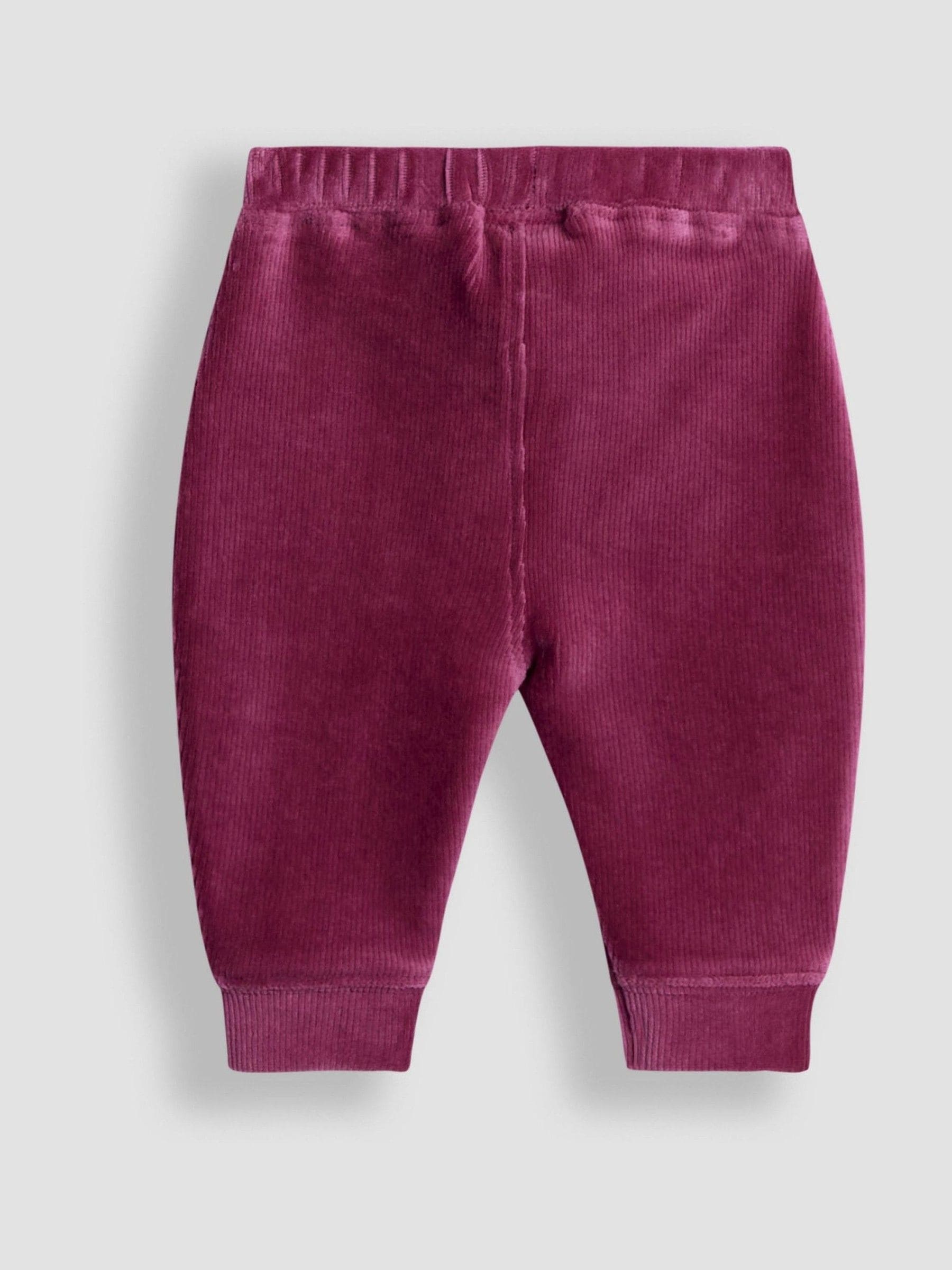 JoJo Maman Bébé Appliqué Sweatshirt & Velour Legging Set