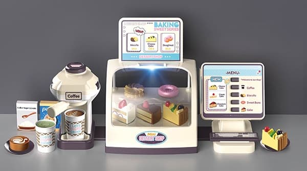 Leketøy Dessertbar med lys og lyd