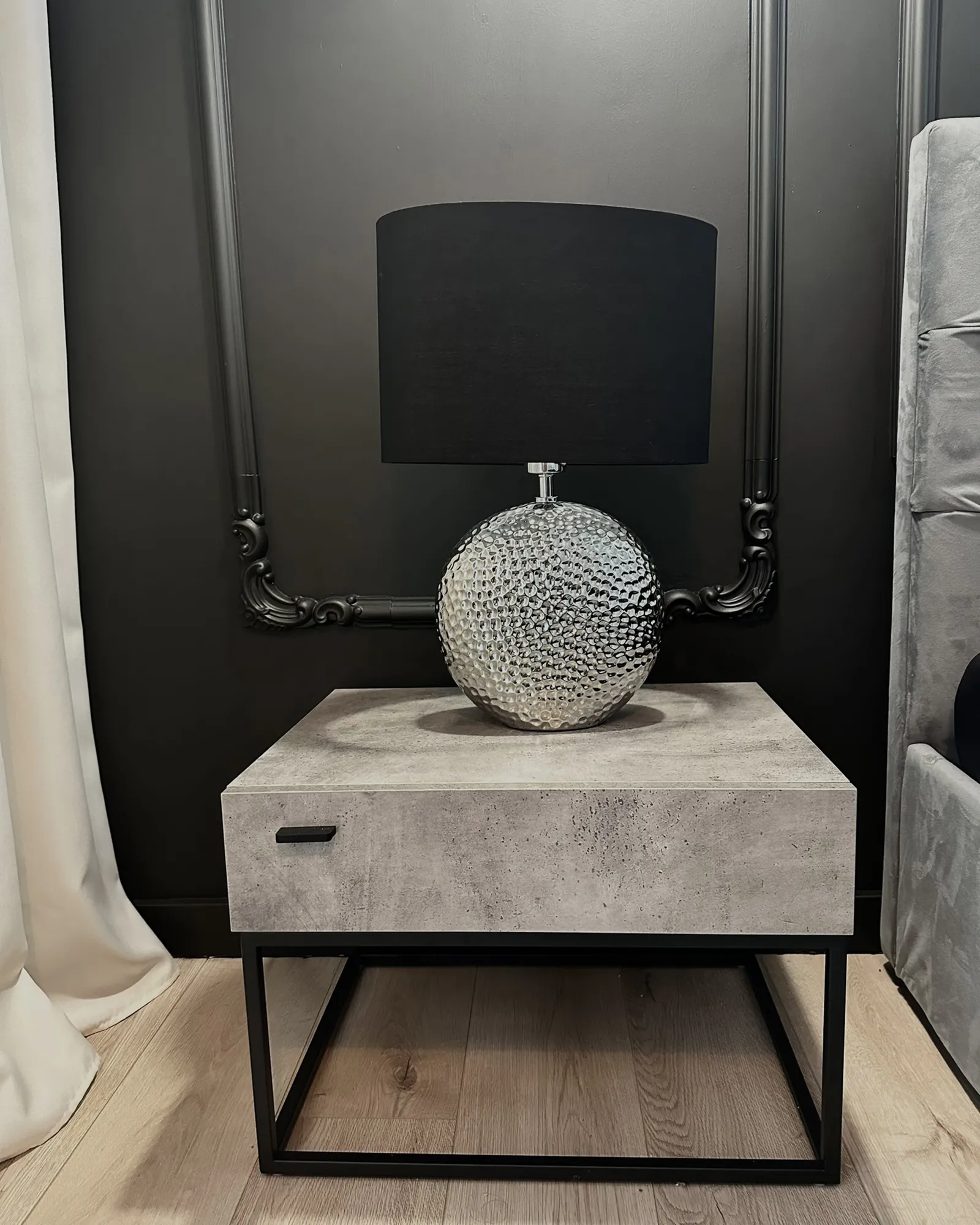 Tafellamp NASVA Keramiek Zilver