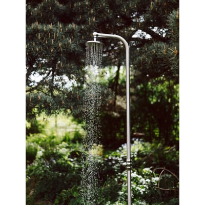 Gartendusche Edelstahl
