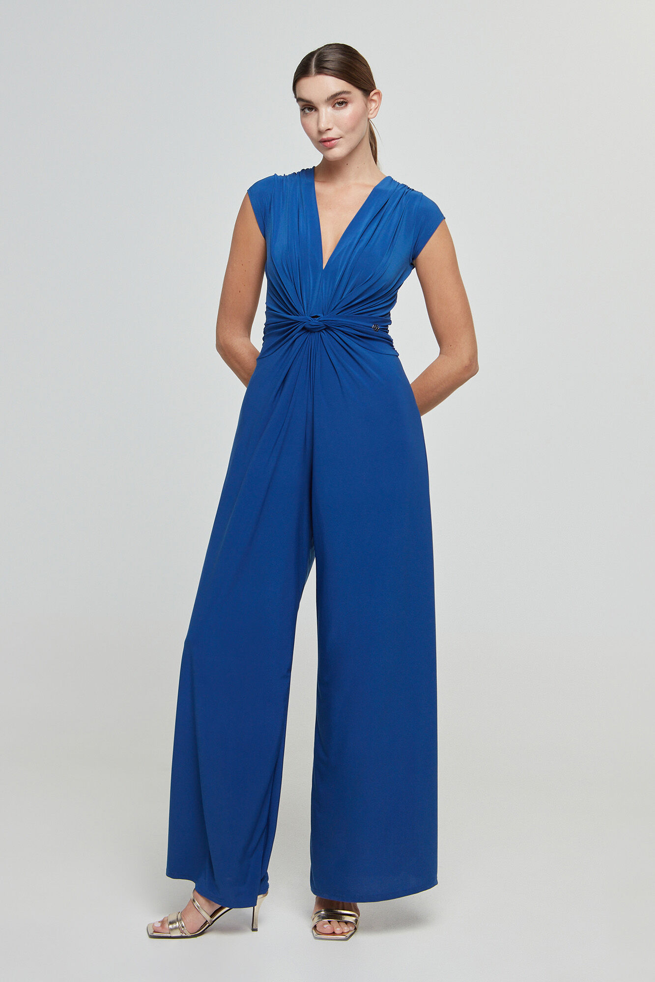 Nude mono - Azul escuro