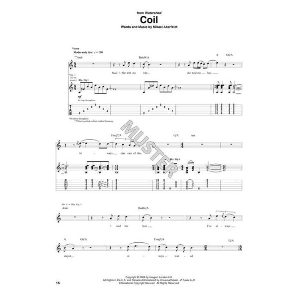 Hal Leonard The Best Of Opeth