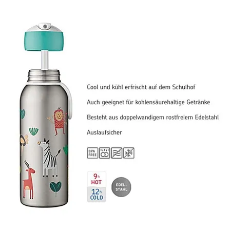 Mepal Thermoflasche Flip-up Campus 350 ml - pink