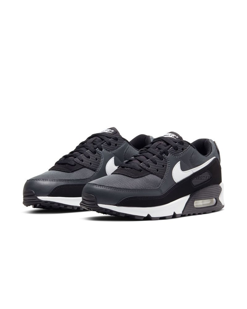 Chaussures Nike Air Max 90 Gris & Blanc pour homme