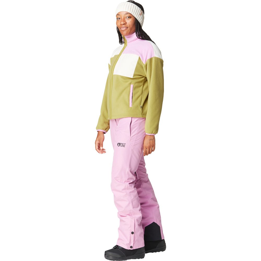 Picture Arcca Fleecejacke Damen green moss