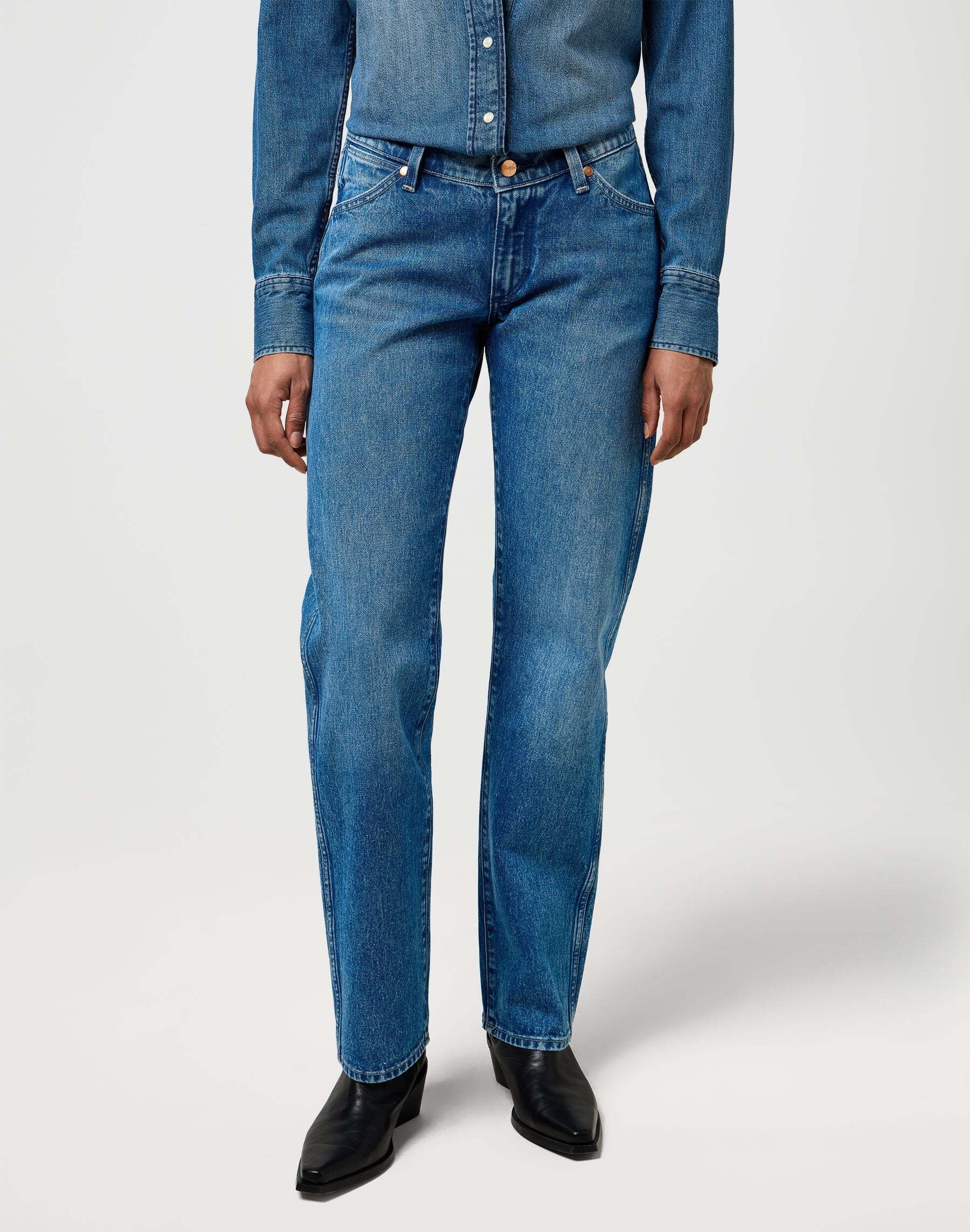 Wrangler Straight-Jeans »WRANGLER Jeans Low Rise Cowboy Jean«