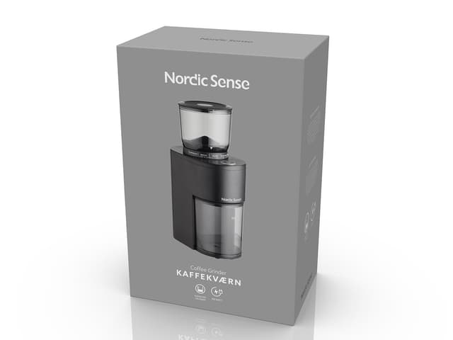 Nordic Sense Kaffekværn 200 watt Sort