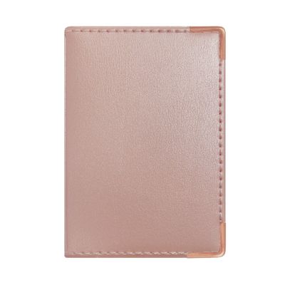 Color Pop - Etui anti-RFID pour 2 cartes bancaires - disponible dans différentes couleurs métallisées